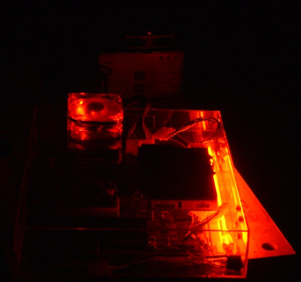 April, side view in the dark [37KB]